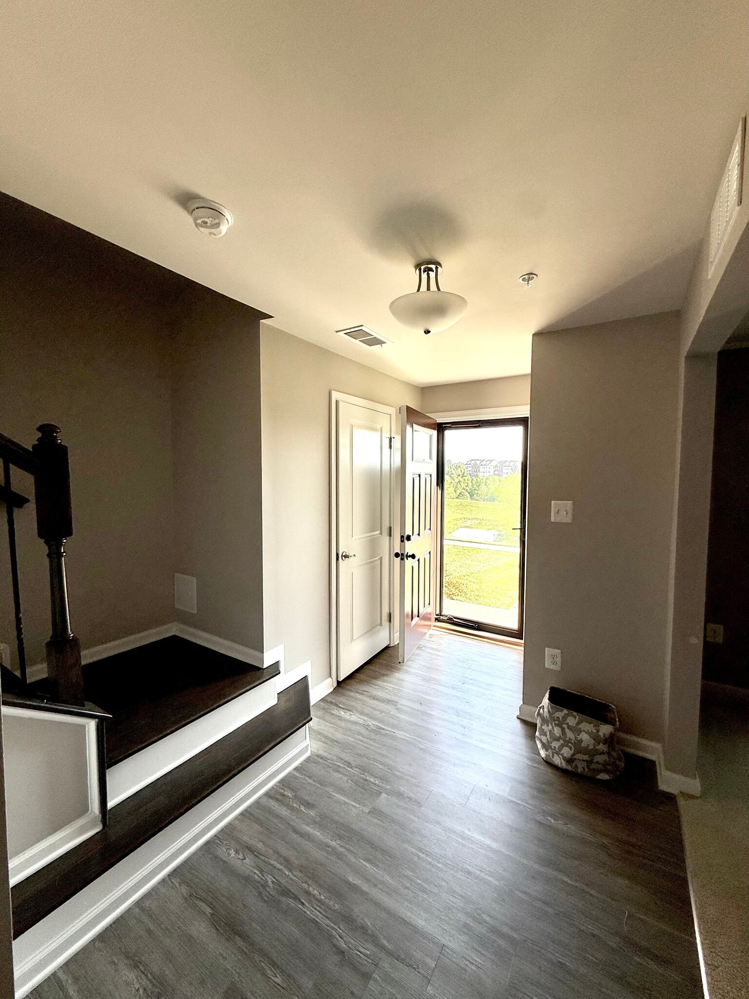 Front entrance with storm door - 5907 Duvel St