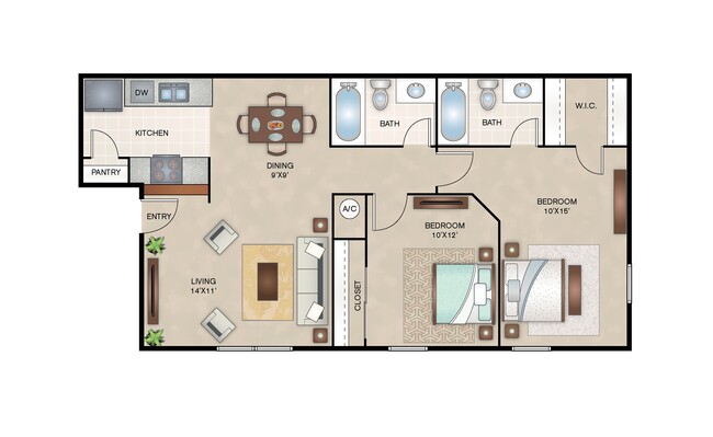 Floorplan - Arbors Of Cleburne