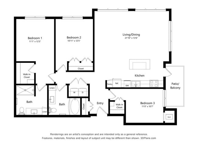 Floorplan - Hilltop at Signal Hills