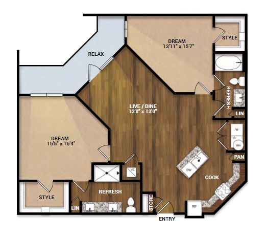 Floorplan - The Landing at Centreport