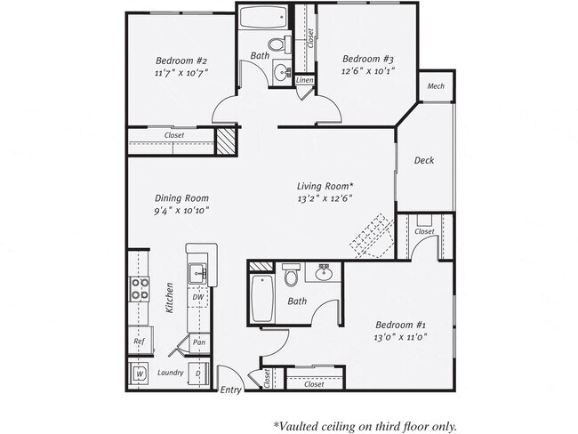 Floorplan - The Mercer at Lawrence Station