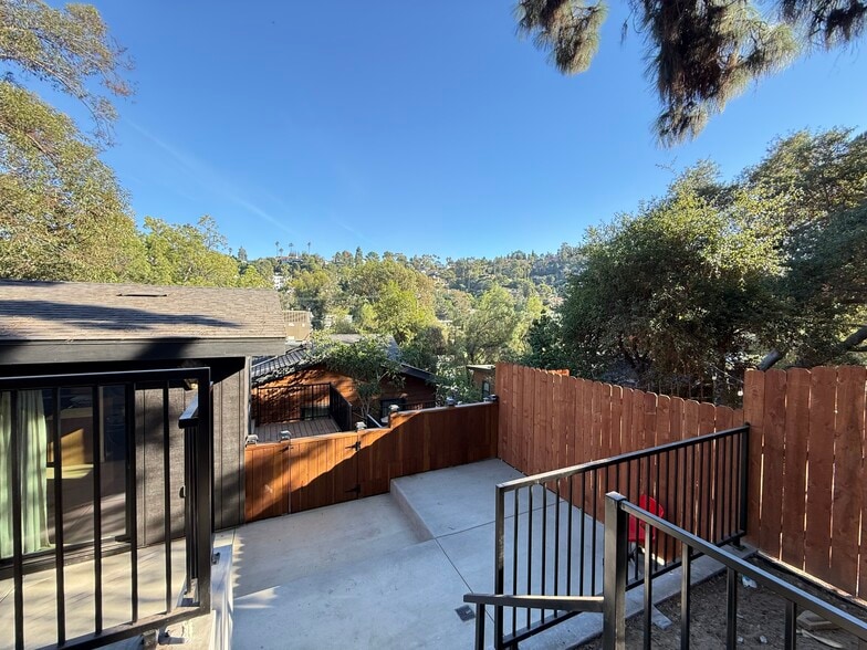 View from backyard - 2115 Hyperion Ave