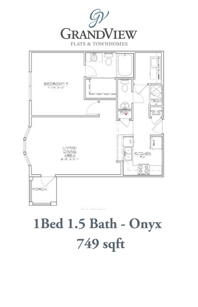 Floorplan - GrandView Flats and Townhomes