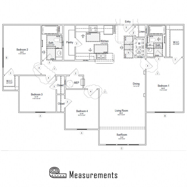 Floorplan - The Sullivan Apartments