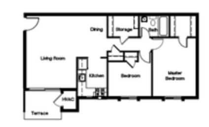 2BR/1BA - The Glens at Reed Station