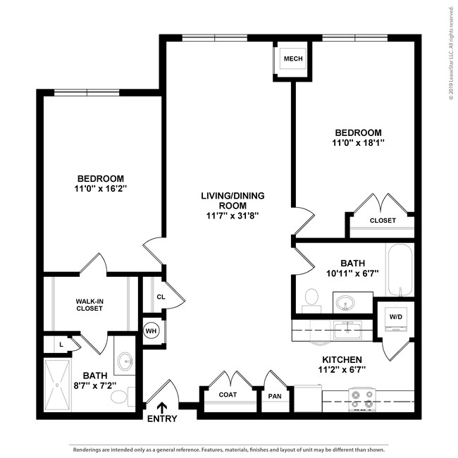 Floorplan - Snowden Creek Apartments, 62+