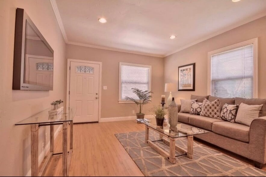 Our living room - 1912 E St