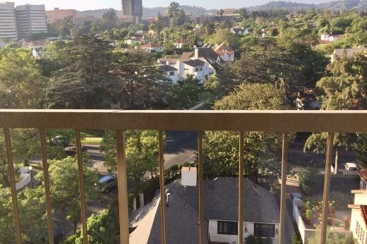 Amazing views from balcony of. All of Bel Air - 10747 Wilshire Blvd