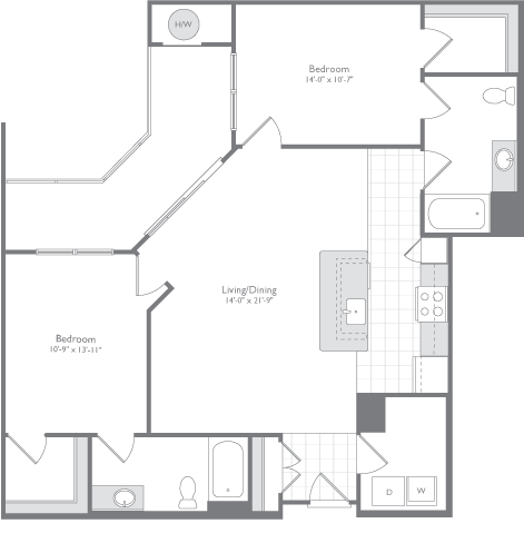 Floorplan - Flats170 at Academy Yard