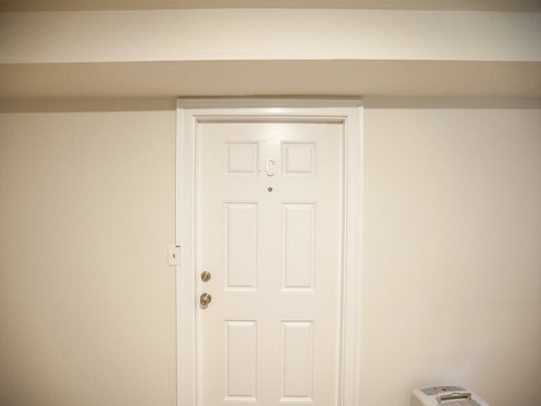 new entry door with deadbolt - 612 Rock Creek Road