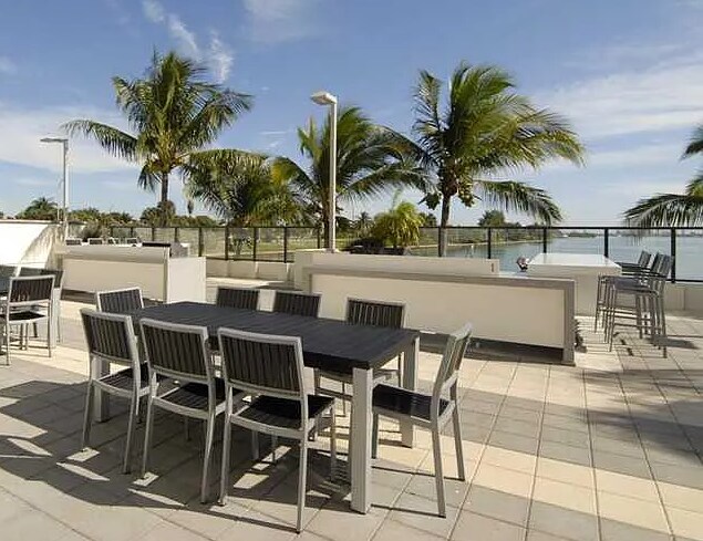 Grilling Area - 600 NE 36th St