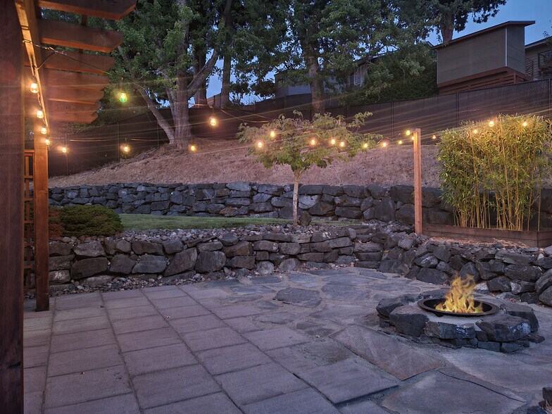 Backyard Lawn and Patio - 8514 41st St W