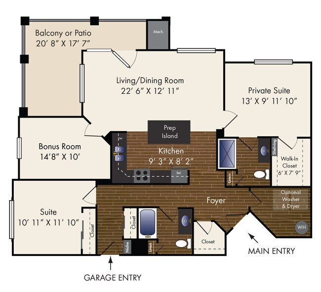 Floorplan - Meridian On Shelbyville