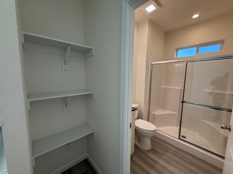 storage closet next to guest bathroom - 2490 Bailey Ave