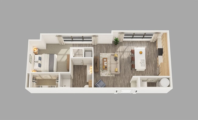 Floorplan - Seven17 Lehman