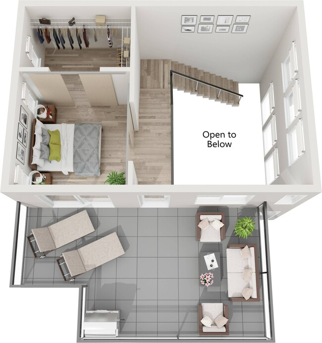 Floor Plan Penthouse A2 2nd Floor - Ox-Op Apartments