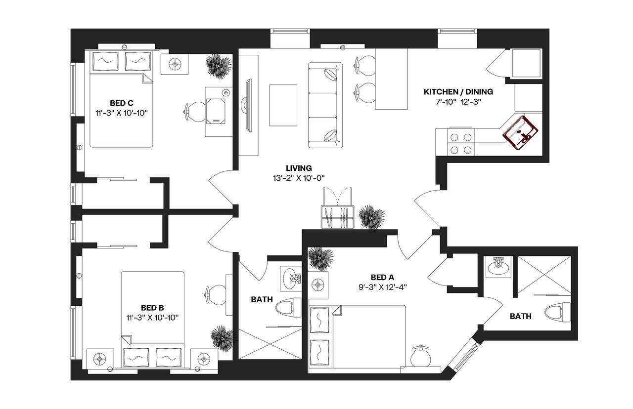 Building Photo - Room in Shared 3 bed/2 bath home