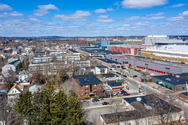 Aerial Photo - Dustin Street Apartments