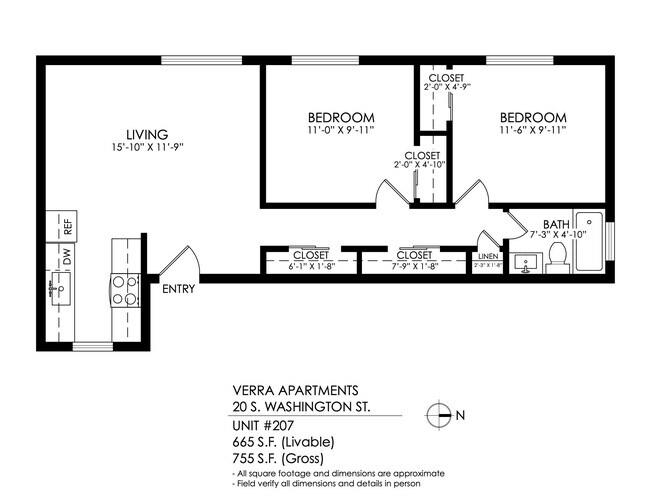 Floorplan - Verra Apartments