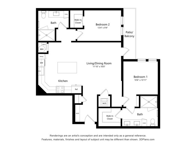 Floorplan - Bishop Momo