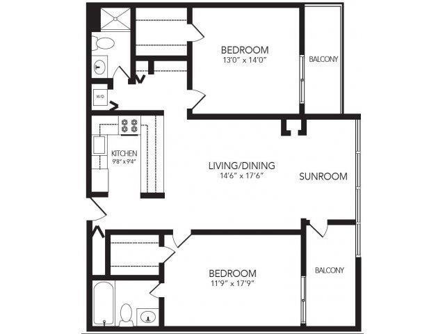 Floorplan - 2460 Peachtree