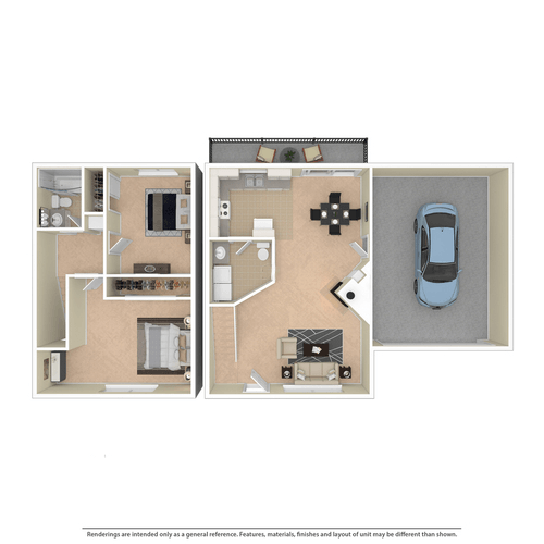 Floorplan - Lincoln Townhomes