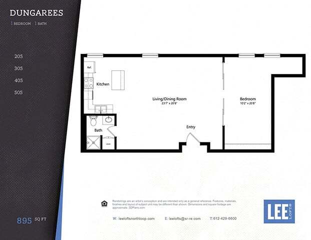Floorplan - Lee Lofts