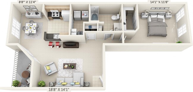 Floorplan - Washington Park