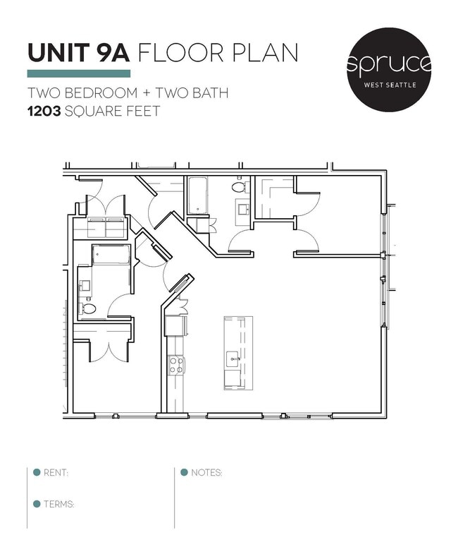 Floorplan - Spruce