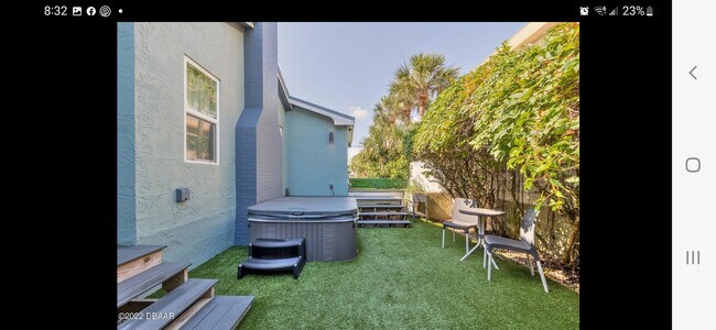 Outdoor with hot tub - 501 Silver Beach Ave