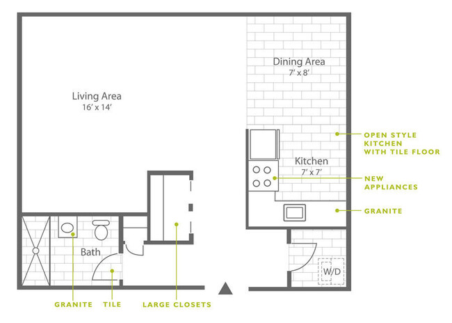 Floorplan - Leverington Court Apartments