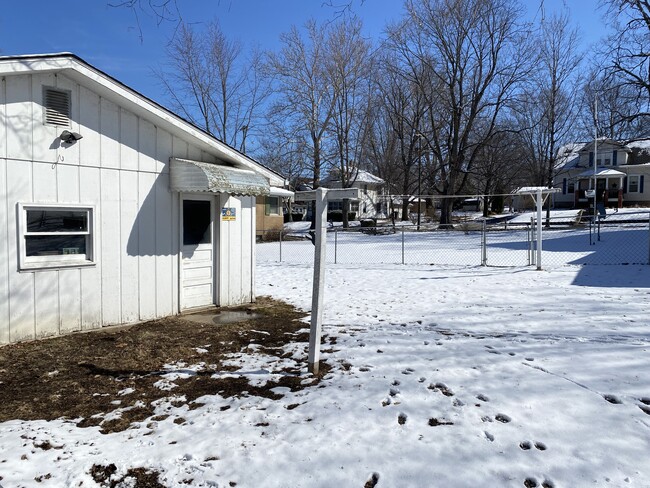 back yard - 735 Harrison St.