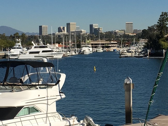 View from patio - Bayshore Apartments