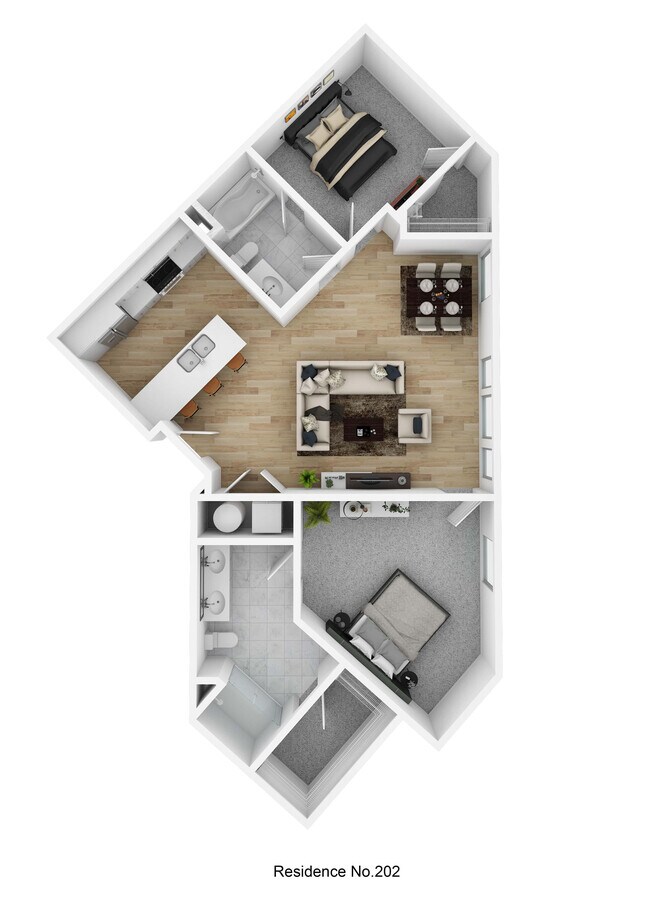 Residence No. 202 - Market and Main-min - Market & Main