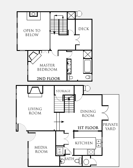 1BR/1.5BA - 7 Fountains