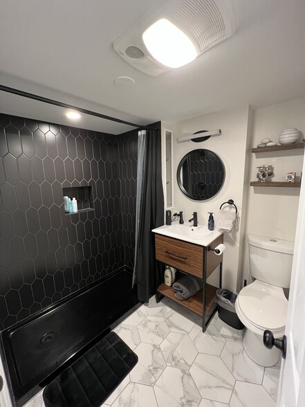 Lower Level Full Bathroom - 111 North Clara Pl