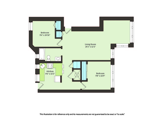 Floorplan - 5234-5244 S. Ingleside Avenue