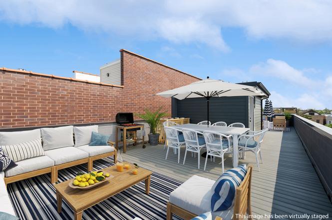 Private Rooftop Deck - 2132 W Rice St