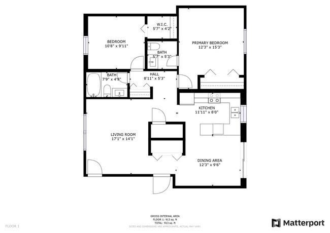 Floorplan - The Henry Apartments | 1 & 2 Bedroom Apart...