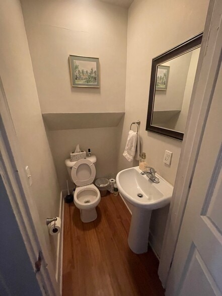 Downstairs half bath - 2439 Medary Ave