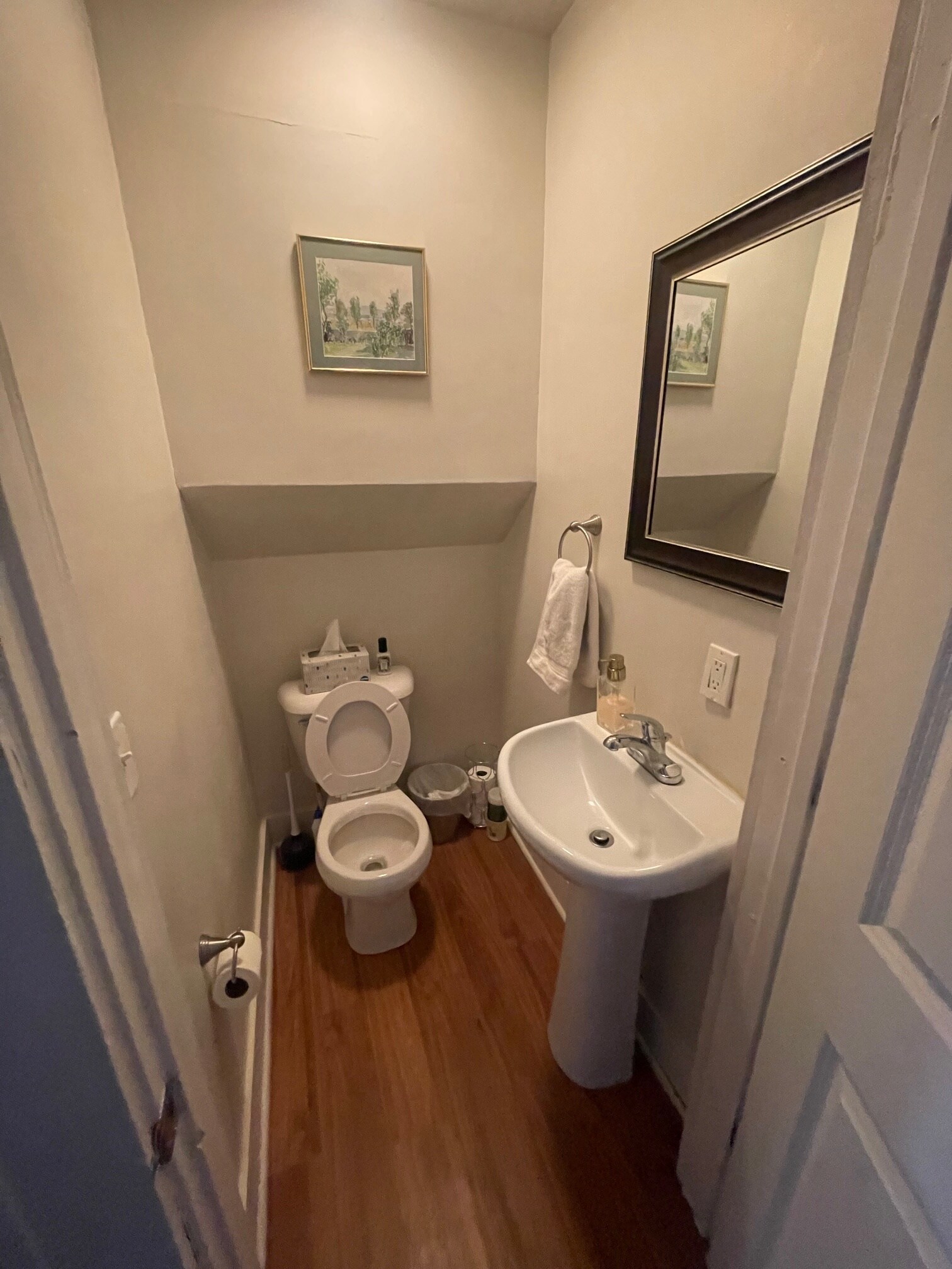 Downstairs half bath - 2439 Medary Ave