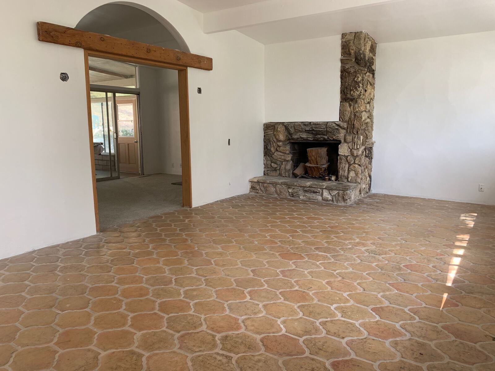 View from Entrance #2 door into entertaining room - 10458 Pearson Pl