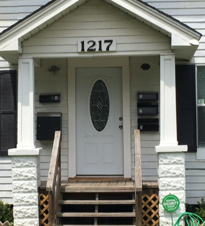 Front Entrance - 1217 Columbia St