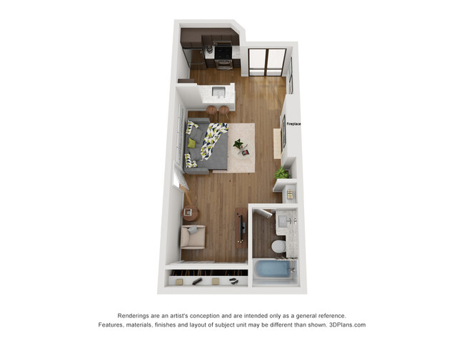 Floorplan - 6651 Franklin