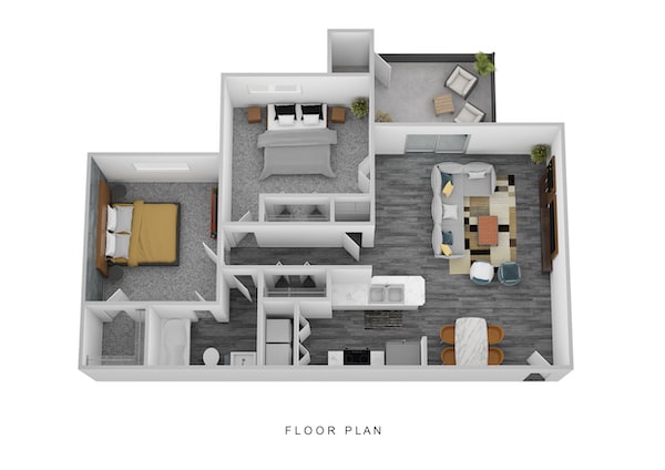 Floorplan - Ivy Hills Living Spaces