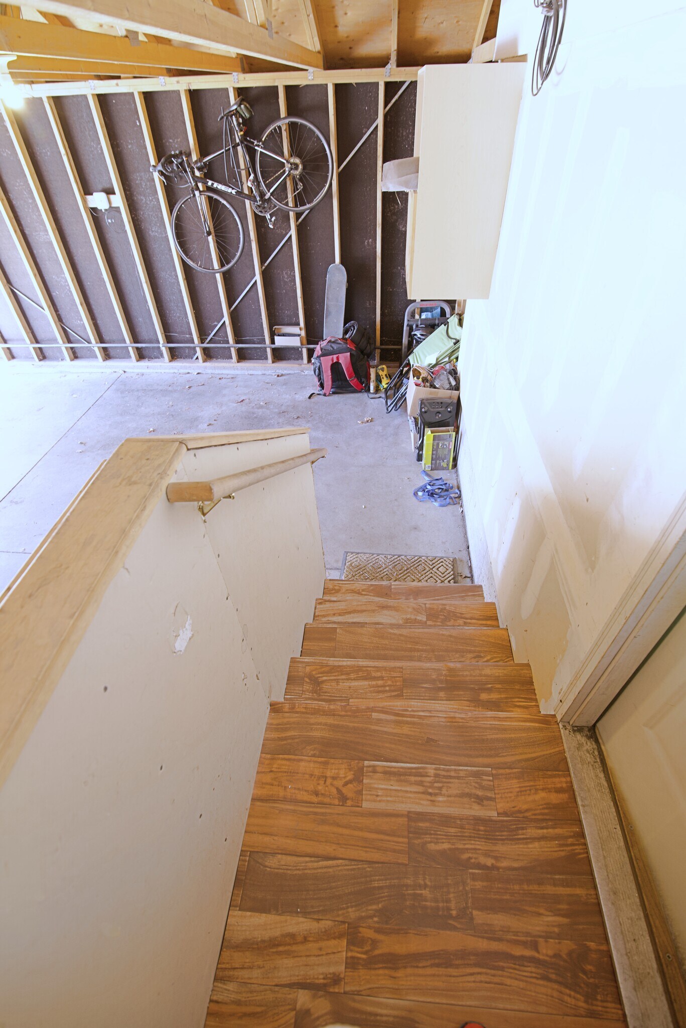 Garage stairs from kitchen - 903 Terry St