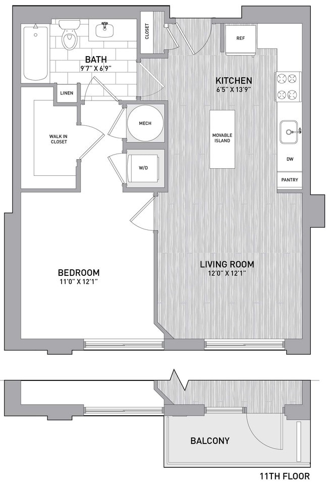 Floorplan - Union on Queen