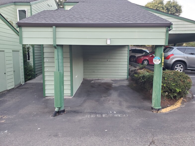 1 dedicated covered parking spot, will be repainted soon - 310 S 174th Pl