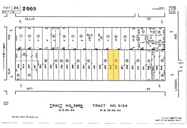 Plat Map - 473 E 55Th St