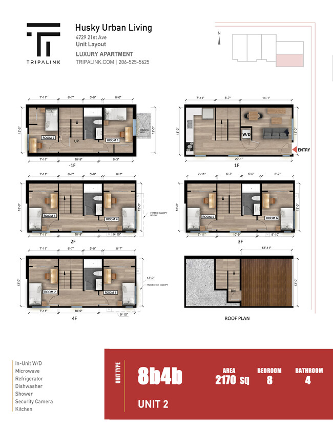 Floorplan - Husky Urban Living